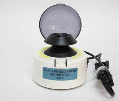 Bio-Rad Micro Centrifuge SD AL with 6 Slot Rotor 6000 RPM 110 VAC USED (9801)M