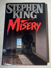TRUE 1ST/1ST Stephen King Misery First Edition 1987 Hardcover Dust Jacket