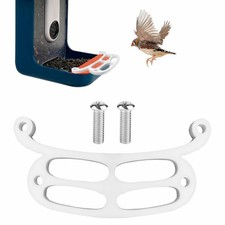 Upgraded Bird Perch Bird Buddy Feeder Screws Extender White Accessories