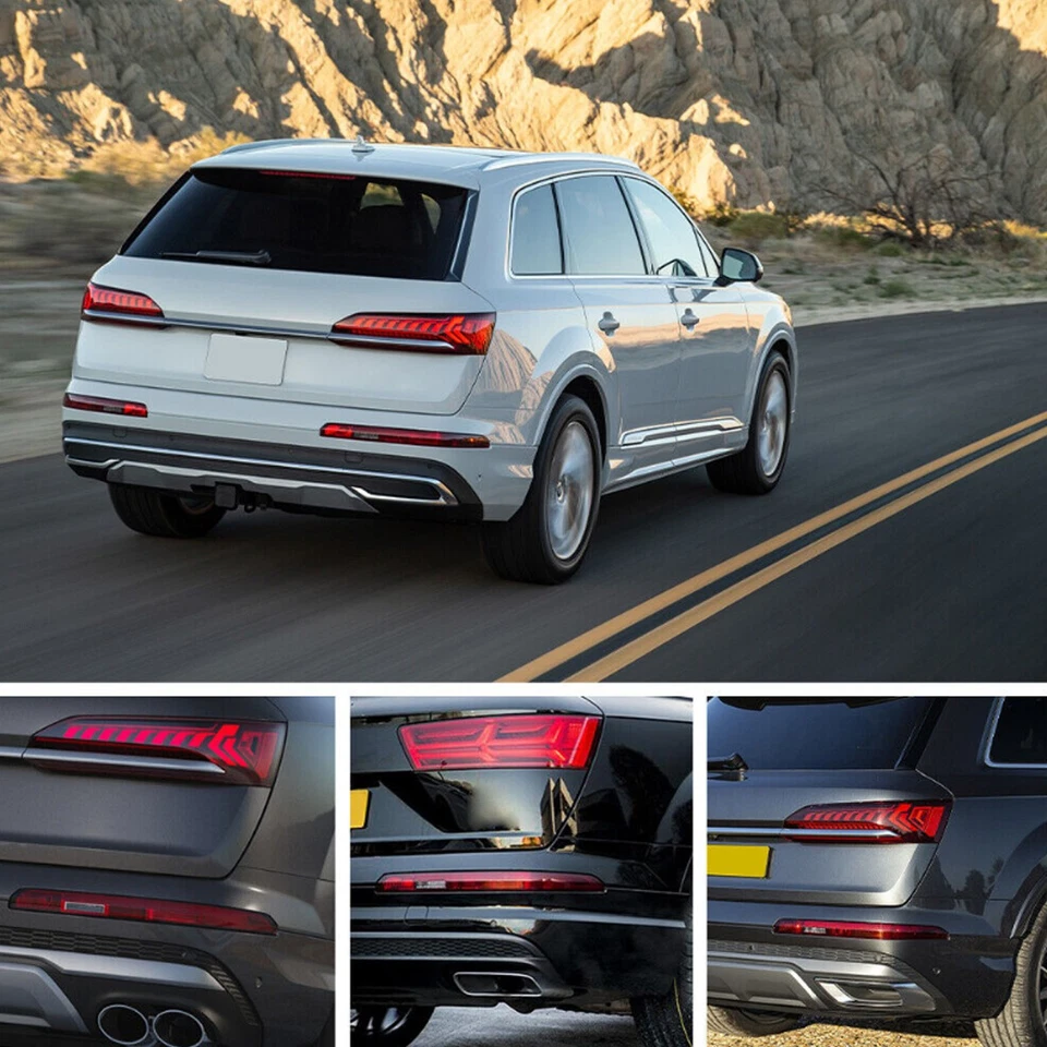 For 2016 2017-2020 Audi Q7 Right Passenger Rear Bumper Stop Lamp Light Reflector - Image 2 of 4