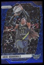 2024 Panini Prizm WNBA #28 Arike Ogunbowale Blue Velocity Prizms