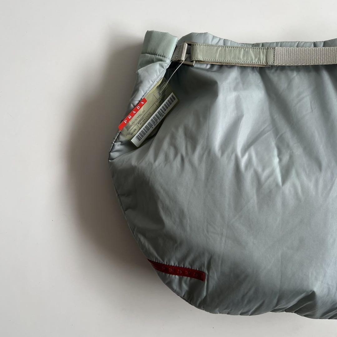 バッグ PRADA SPORT PIUMA TESSUTO NYLON HAND BAG Prada Sport Piuma Nylon Handbag, Large, Vintage 90s Design