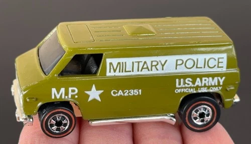 Vintage Hot Wheels Redline 1976 KILLER Olive Khaki Kooler Super Van - ONE & DONE