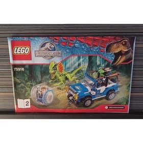 LEGO Jurassic World 75916 "Dilophosaurus Ambush" Manual(s) ONLY (NO BRICKS)