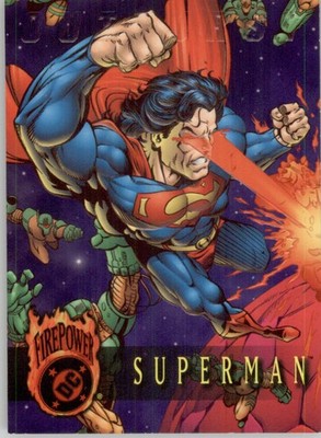 DC Outburst Firepower (1996 Skybox) Cards