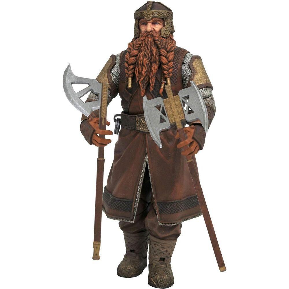 Figura Gimli 18 cm | El Señor de los Anillos | Diamond Select Deluxe