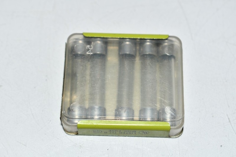 Pack of 4 Littelfuse 3AG 1/2A 312 Fuses