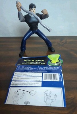 Ben 10 Alien Force Kevin Levin Figure Bandai 2008 Action Works DNA Alien Heroes 