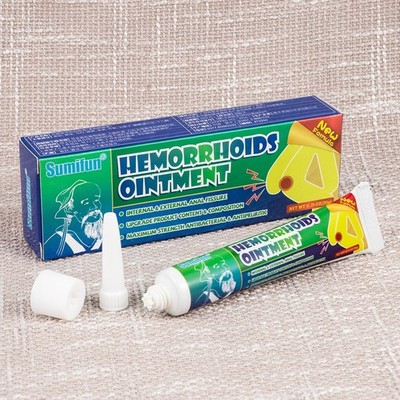 Hämorroidensalbe für den externen Gebrauch in der Behandlung von Analfissuren