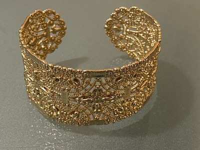 Sezane Gold Manschette Armband