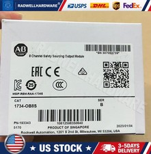 2023 Newest AB 1734-OB8S Point I/O 8 Point Safety Output Module New In US Stock