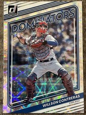 2022 Panini Donruss - Dominators Willson Contreras #D-10 Silver /349