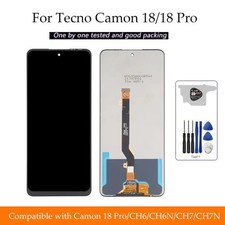 For Tecno Camon 18/18 Pro TFT LCD Display Screen Touch Digitizer Assembly