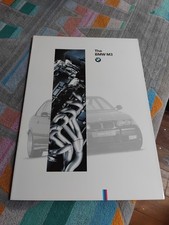 Bmw M3 E36 3.0 Brochure 1995 Vgc Free Post Coupe Convertible Uk Market
