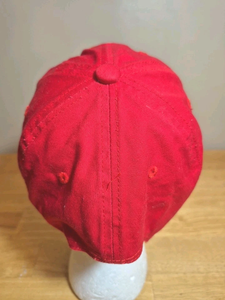 Toledo Mud Hens Minor League Baseball Adjustable Hat Cap Red Embroidered Logo - Image 4 of 4