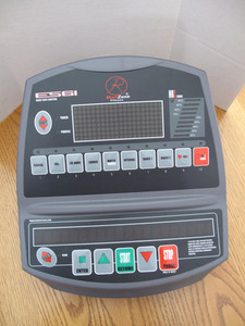 Red Zone Fitness Elliptical E56i Computer Display - For Parts or Repair Working!