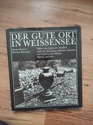 DDR 1987 : '' Der gute Ort in Weissensee '' , Bilder vom Jüdischen Friedhof , fa4