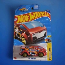 Hot Wheels #35 HW Art Cars 3/10 THE VANSTER Red w/Yellow AD Spoke Wheels 2025