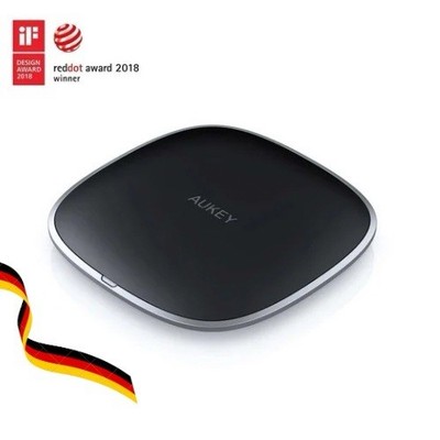 AUKEY LC-C5 10W Graphit Kabelloses Ladepad Wireless-Schwarz