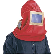 ALC 40019 Abrasive Blasting Hood FP-21 Light Duty Soft, Rear Breather Vents