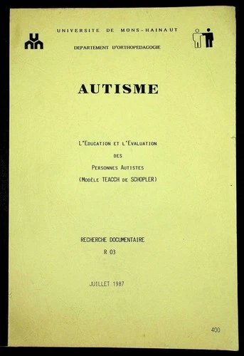 #14446 Collectif, Autisme - L'Education et l'Evaluation des Personnes Autistes (
