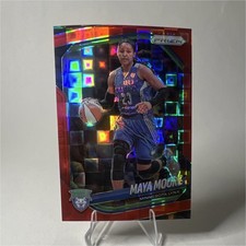 Panini 2025 Prizm WNBA Maya Moore Red Pandora #135 /199 Minnesota Lynx
