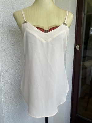 Vera & Lucy Trägertop Top Beige Gold Gr. L