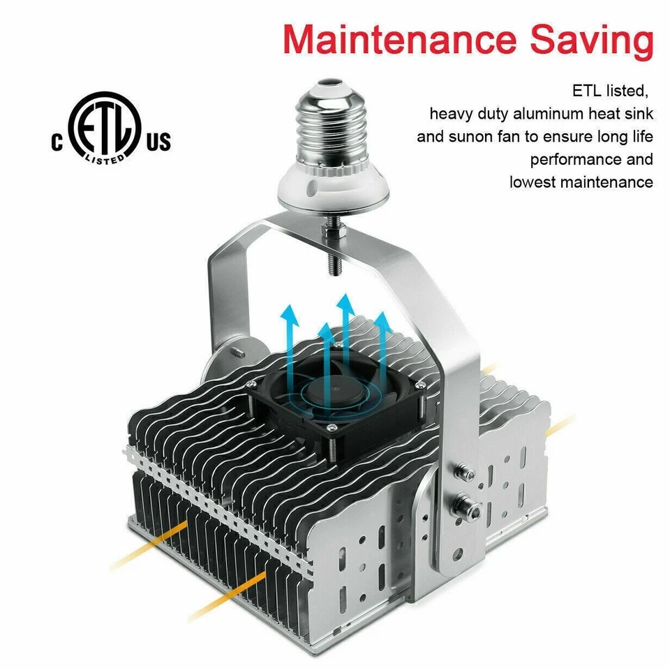 AC480V 240W LED Retrofit Kit For Stadium Parking Lot Street Area Shoebox Light - Image 2 of 4