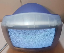 Daewoo DTQ-13V6FCP Color TV Retro Gaming TV 13"/Purple/VGC