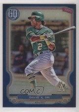 2020 Topps Gypsy Queen Box Topper Chrome Indigo Refractor 73/150 Khris Davis 2qw