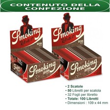 Cartine Smoking Brown Lunghe King Size | Totale 100 Libretti