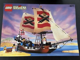LEGO 6271 Imperial Flagship 100% Complete w/Minifigs Instructions ONE OWNER EUC