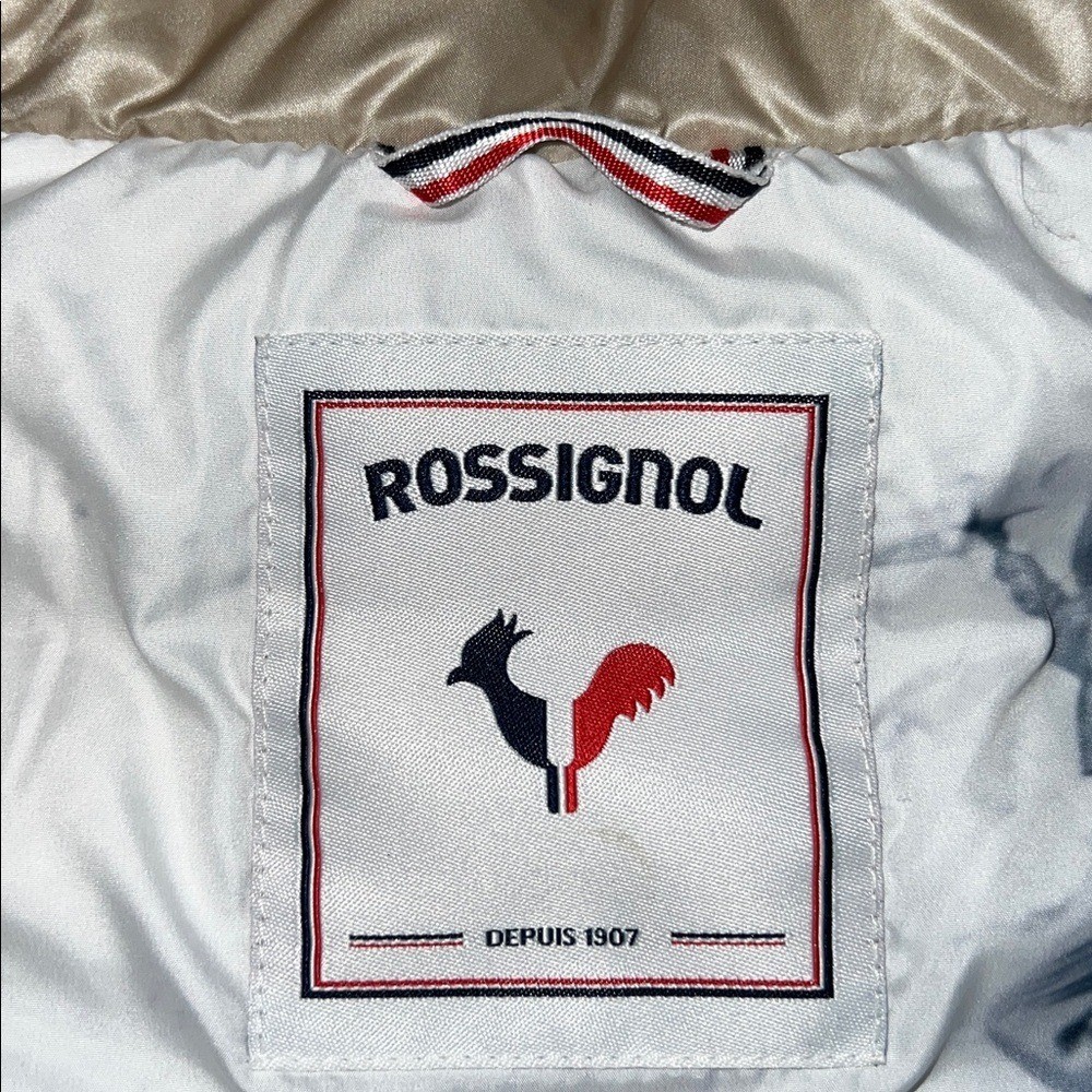 ROSSIGNOL Women's Down Puffer Ski Jacket Sz Small EUC image 9