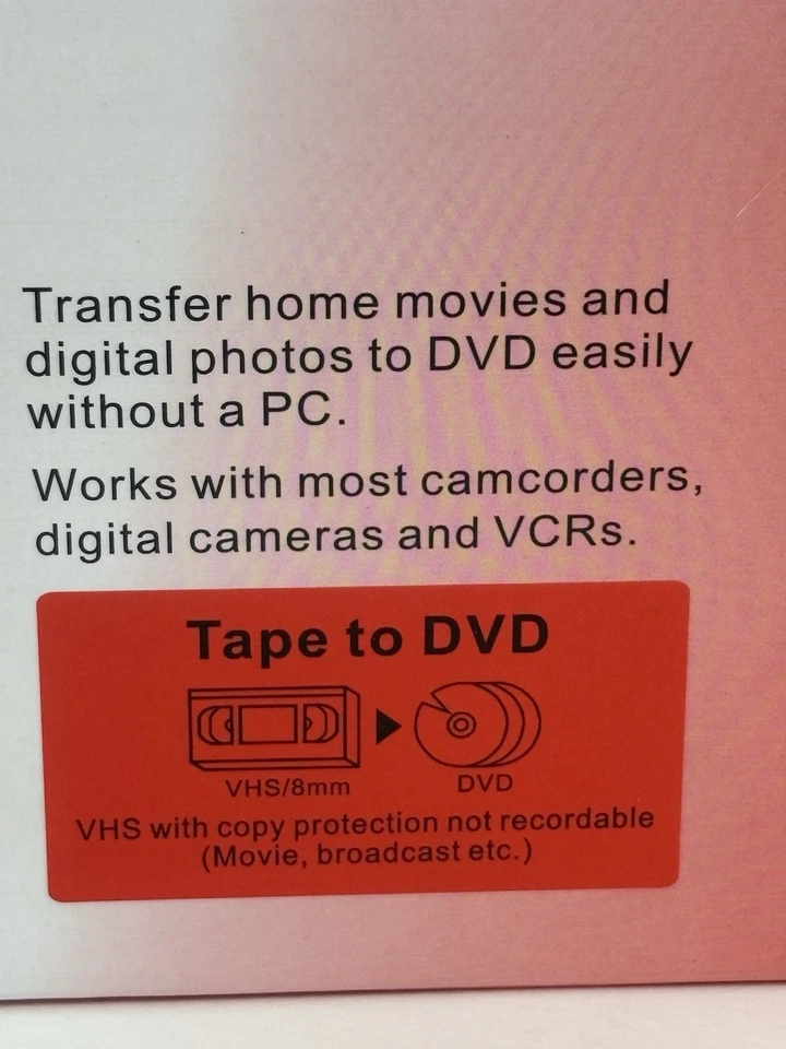 PROTIS Multi-function Media Recorder PT1190 DVD Recorder / Player HDMI USB. NEW - Image 4 of 4