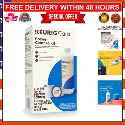 Gentle Descaling and Rinse Pods for Coffee Makers - Safe & Effective Maintenance