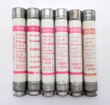 Gould Shawmut  Tri-onic Time Delay Fuse  TRSR 1 (6)