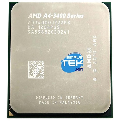 Processor AMD A4-3400 AD34000JZ22HX Socket FM1 2,70GHZ CPU Tray