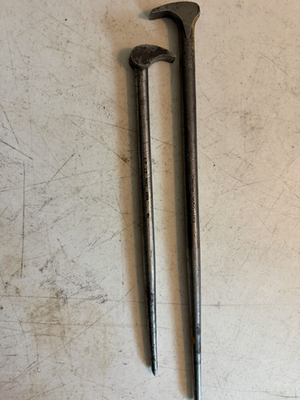 #ad Snap On 1650 amp; Mac Tools Lf12 Rolling Head Lady Foot Pry Bar Black USA $65.00