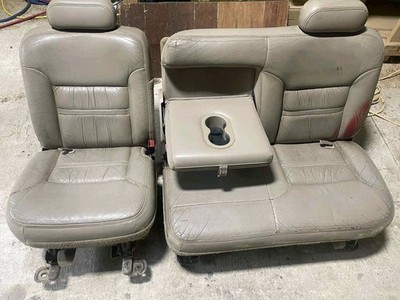 00 to 05 ford excursion 2nd row Bench tan leather seats