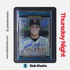 2002 BOWMAN CHROME #324 JAKE MAUER AUTO RC ROOKIE