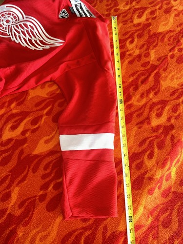 Boys Luke Glendening Reebok NHL Detroit Red Wings Red Youth Jersey L/XL Read - Picture 8 of 9