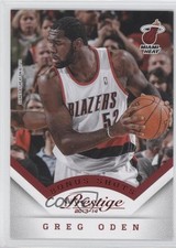 2013-14 Panini Prestige Red Bonus Shots Greg Oden #101 7iu