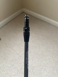 Fujikura Golf Shaft R-Flex with Titleist Adapter Black