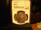 1879 S ~ MORGAN SILVER DOLLAR ~ NGC MS62