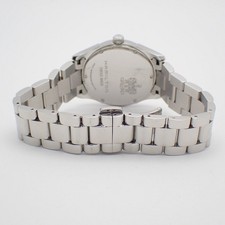 Hamilton Jazzmaster Lady Quartz Watch 33mm Stainless Steel White Dial Used 3