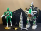 COMPLETE Vintage 1993 POWER RANGERS Dragonzord w/ Green Ranger Action Figure