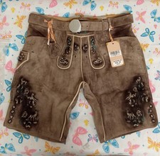 AlpsOak Authentic Lederhosen Men's Shorts Size 62 46 In US Size