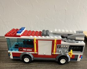 LEGO CITY FIRE vehicles  LOT - Incomplete 60111 60002 60061 60004
