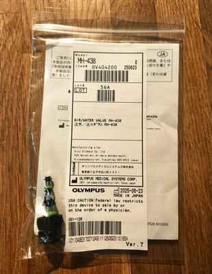 Olympus MH-438  Air/Water Valve, New, In original Packing, Genuine