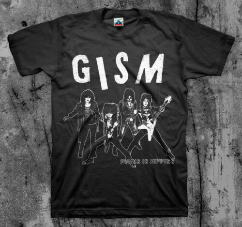 GISM 'Punks Is Hippies' T shirt - Afbeelding 1 van 2